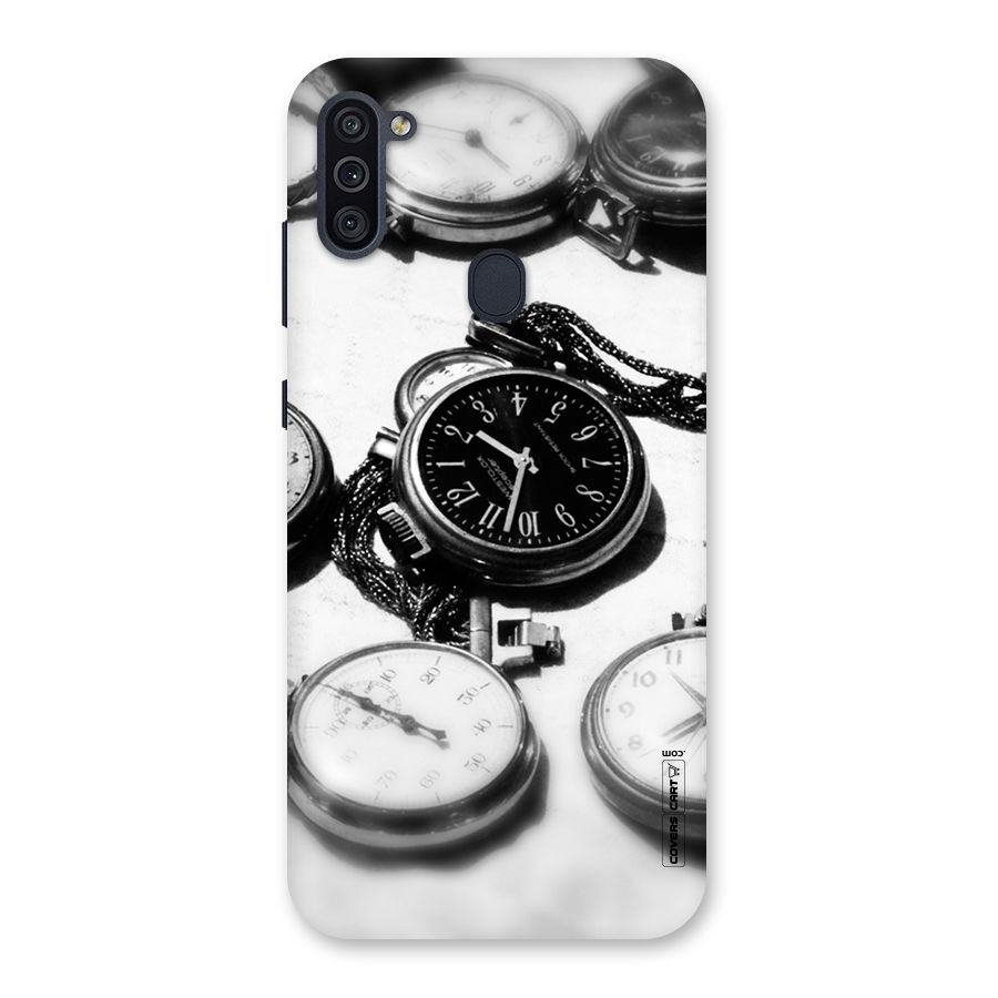 Clock Collection Back Case for Galaxy M11