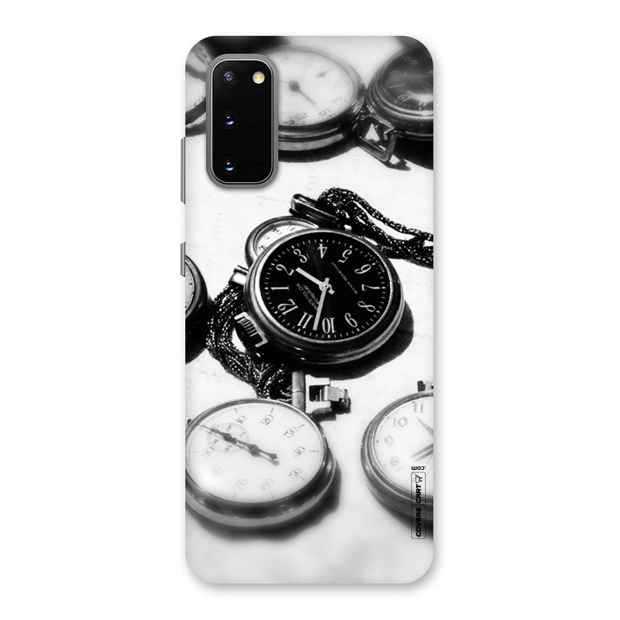 Clock Collection Back Case for Galaxy S20