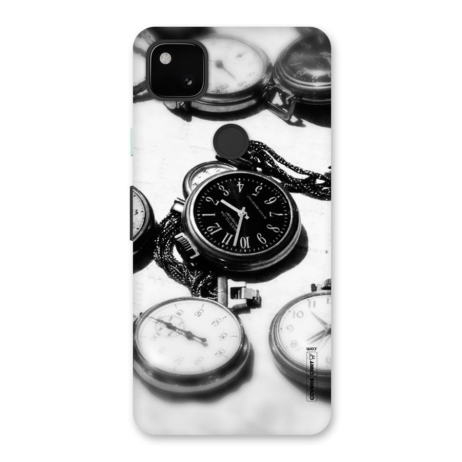 Clock Collection Back Case for Google Pixel 4a