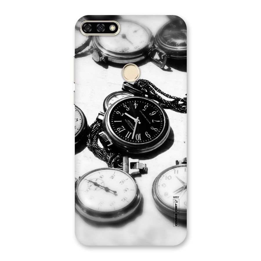 Clock Collection Back Case for Honor 7A
