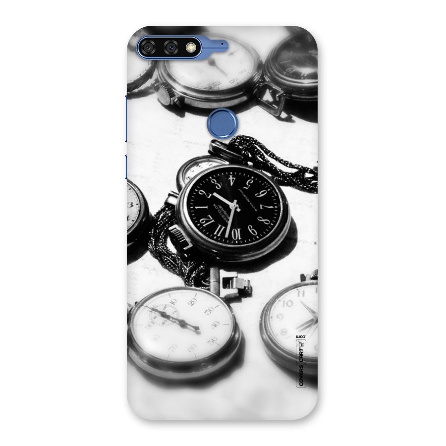Clock Collection Back Case for Honor 7C