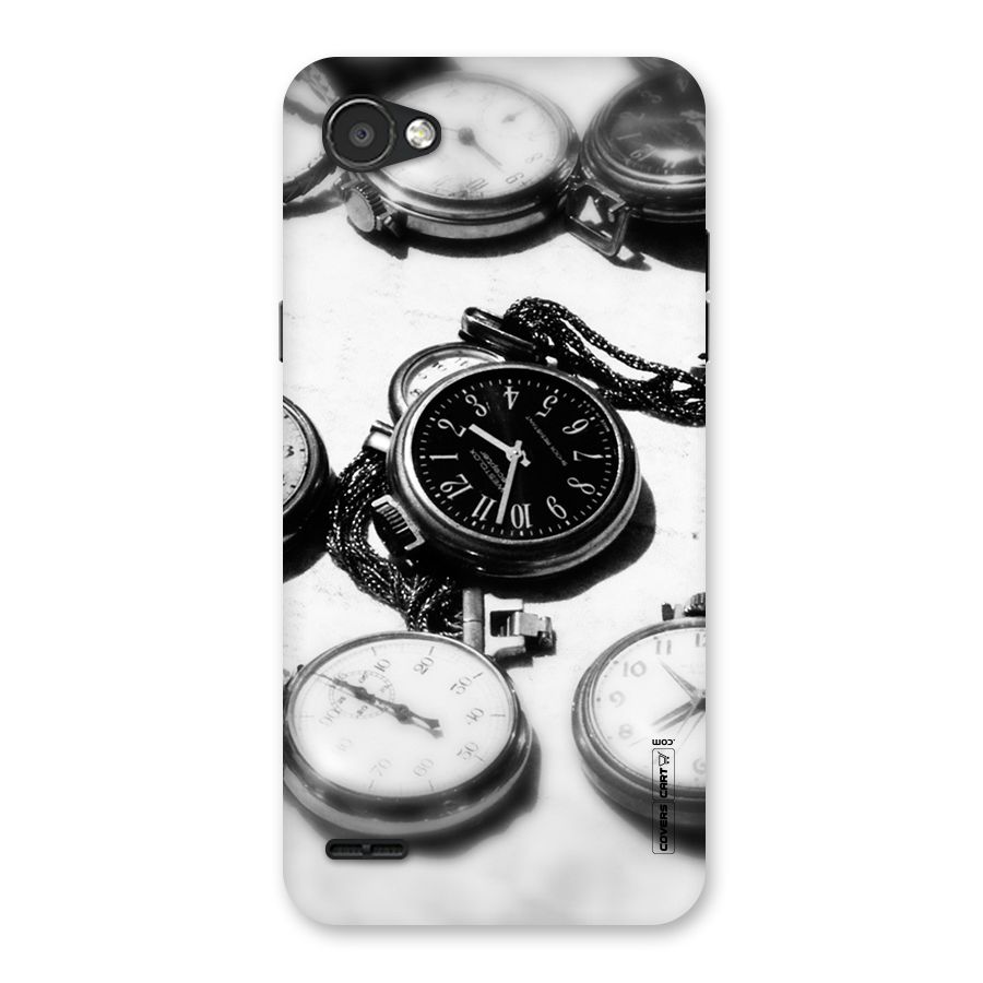 Clock Collection Back Case for LG Q6