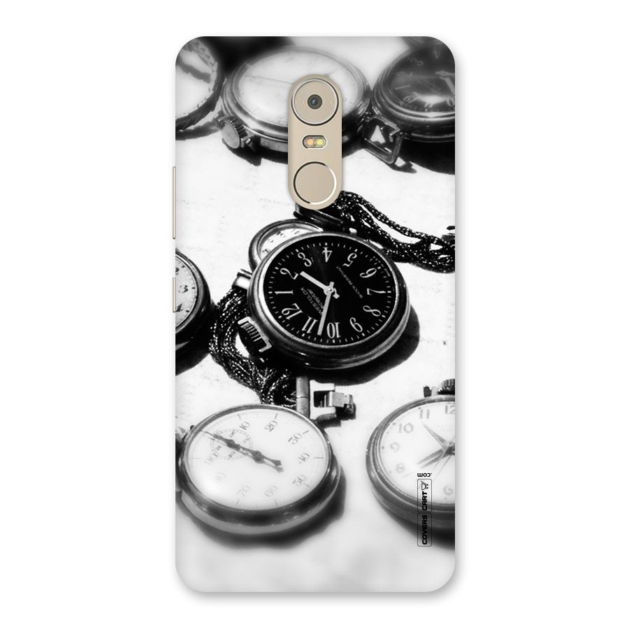 Clock Collection Back Case for Lenovo K6 Note