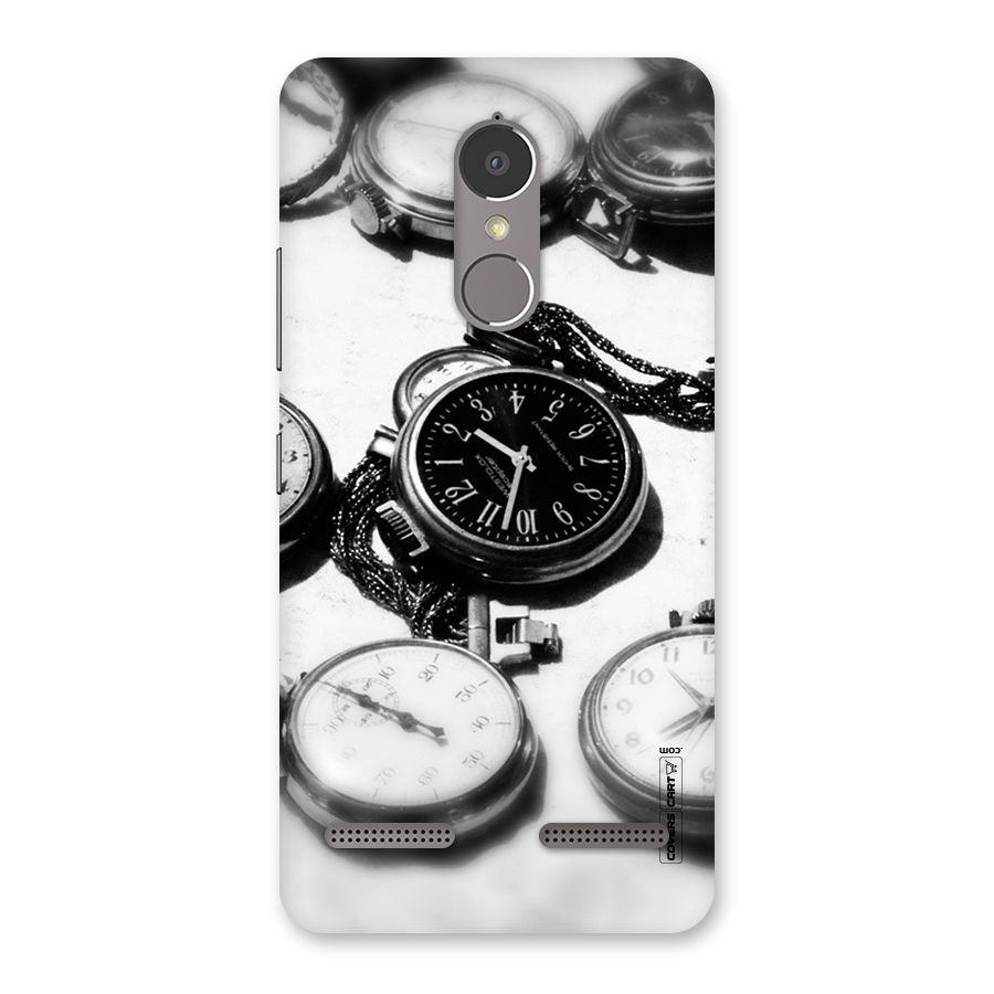 Clock Collection Back Case for Lenovo K6 Power