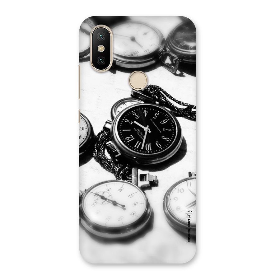 Clock Collection Back Case for Mi A2