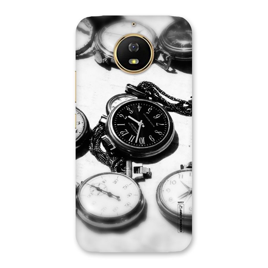 Clock Collection Back Case for Moto G5s