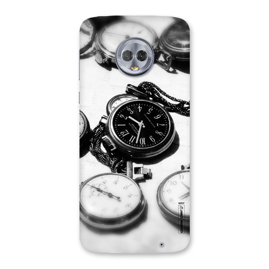 Clock Collection Back Case for Moto G6 Plus