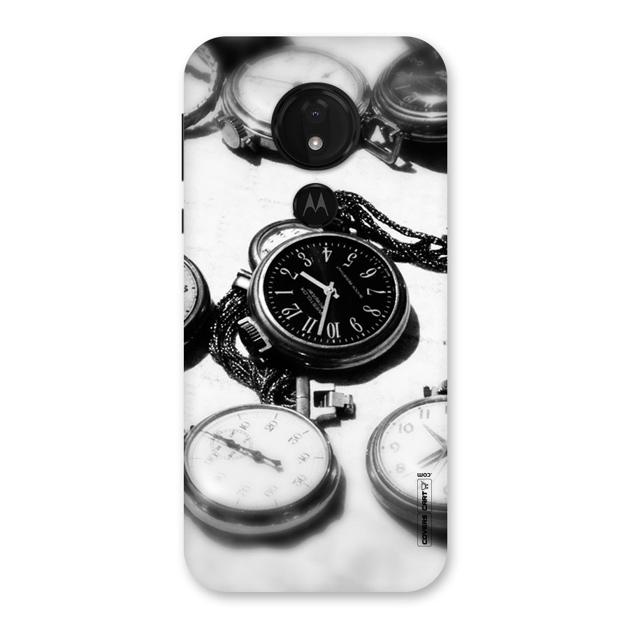 Clock Collection Back Case for Moto G7 Power