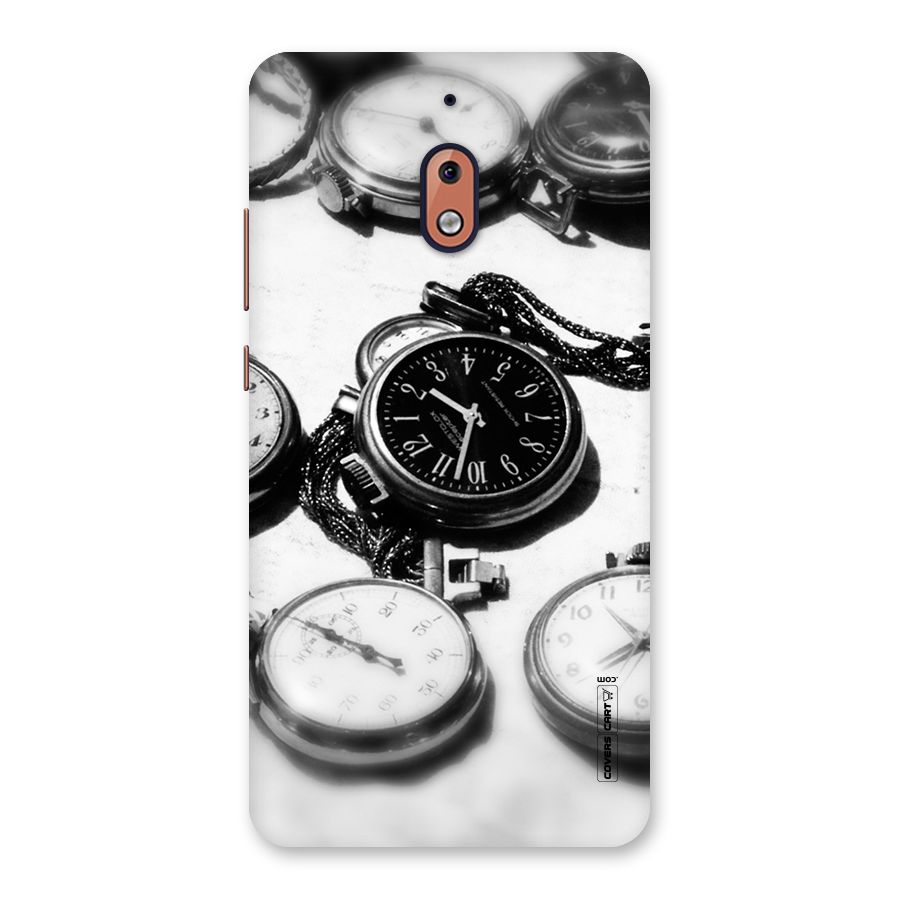 Clock Collection Back Case for Nokia 2.1