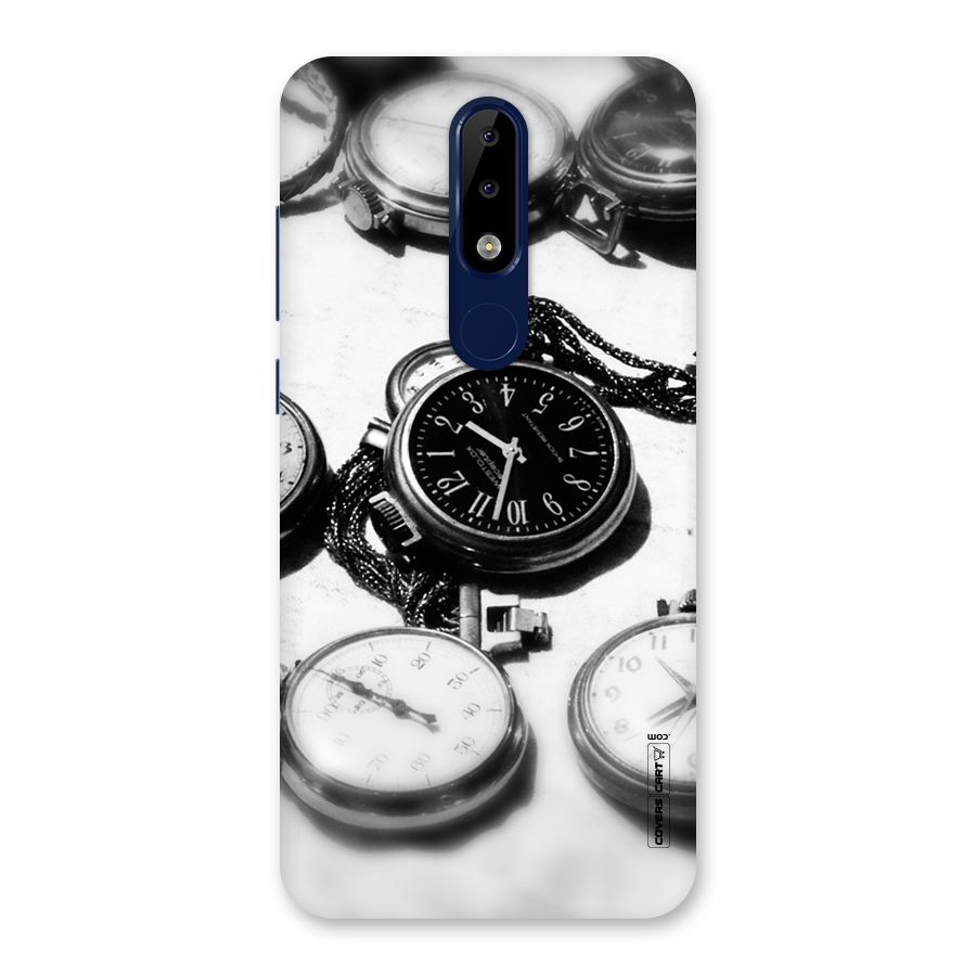 Clock Collection Back Case for Nokia 5.1 Plus