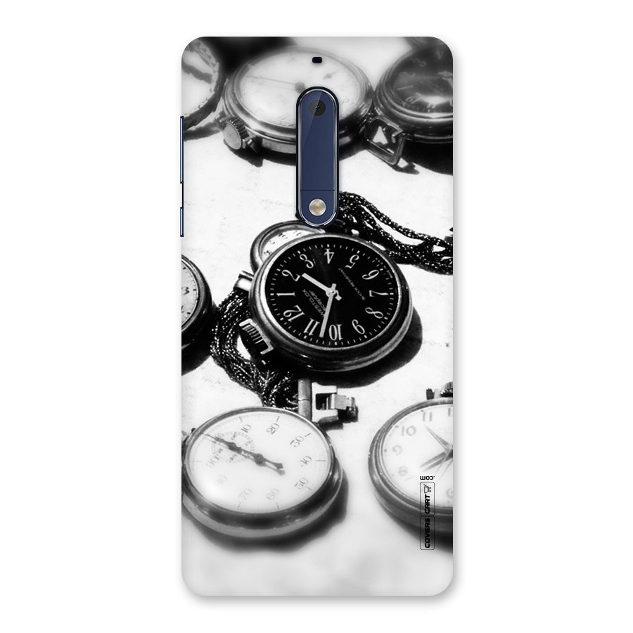 Clock Collection Back Case for Nokia 5