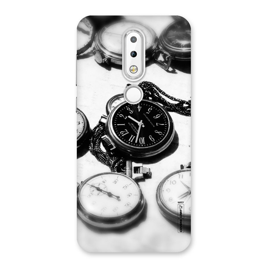 Clock Collection Back Case for Nokia 6.1 Plus