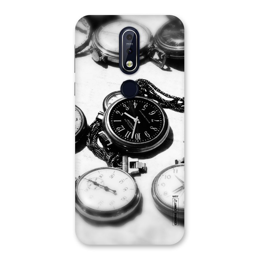 Clock Collection Back Case for Nokia 7.1