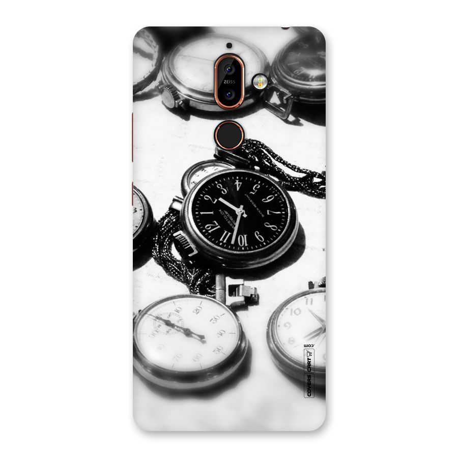 Clock Collection Back Case for Nokia 7 Plus