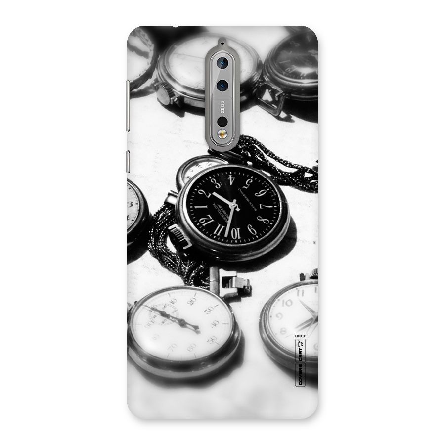 Clock Collection Back Case for Nokia 8