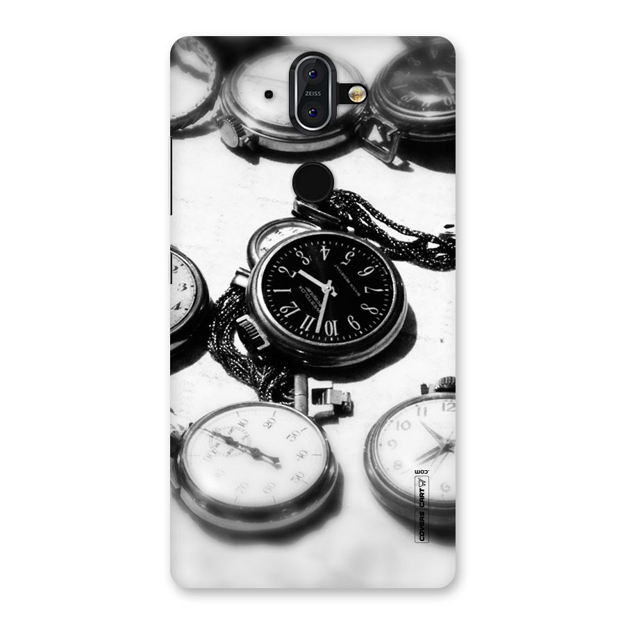 Clock Collection Back Case for Nokia 8 Sirocco