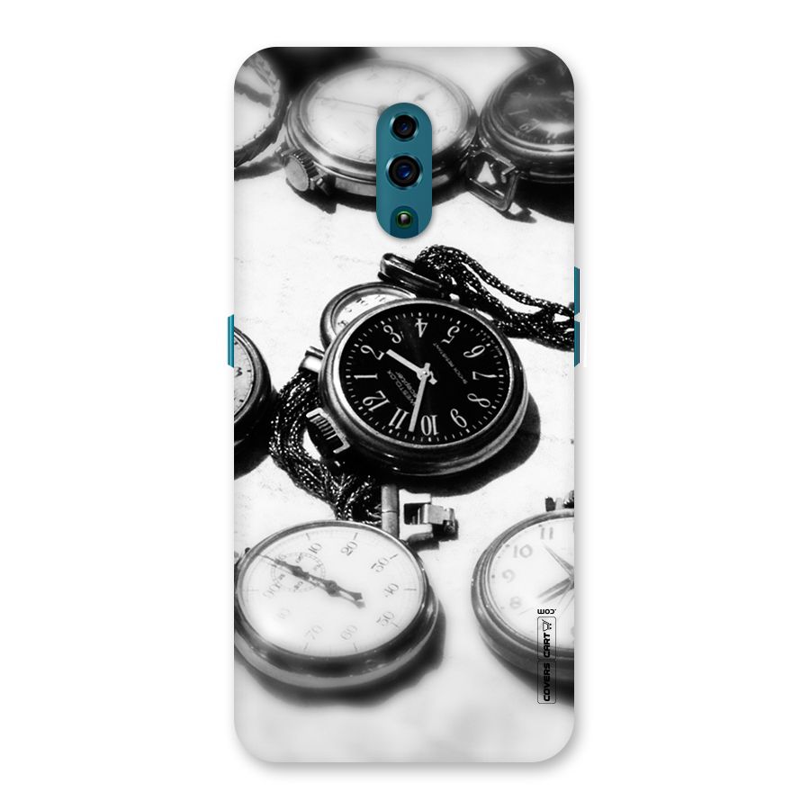 Clock Collection Back Case for Oppo Reno