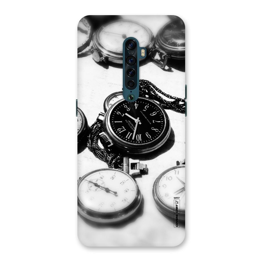 Clock Collection Back Case for Oppo Reno2