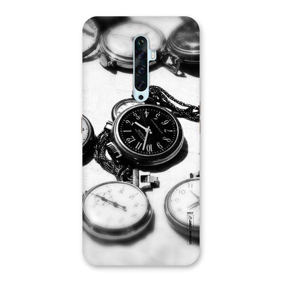 Clock Collection Back Case for Oppo Reno2 F