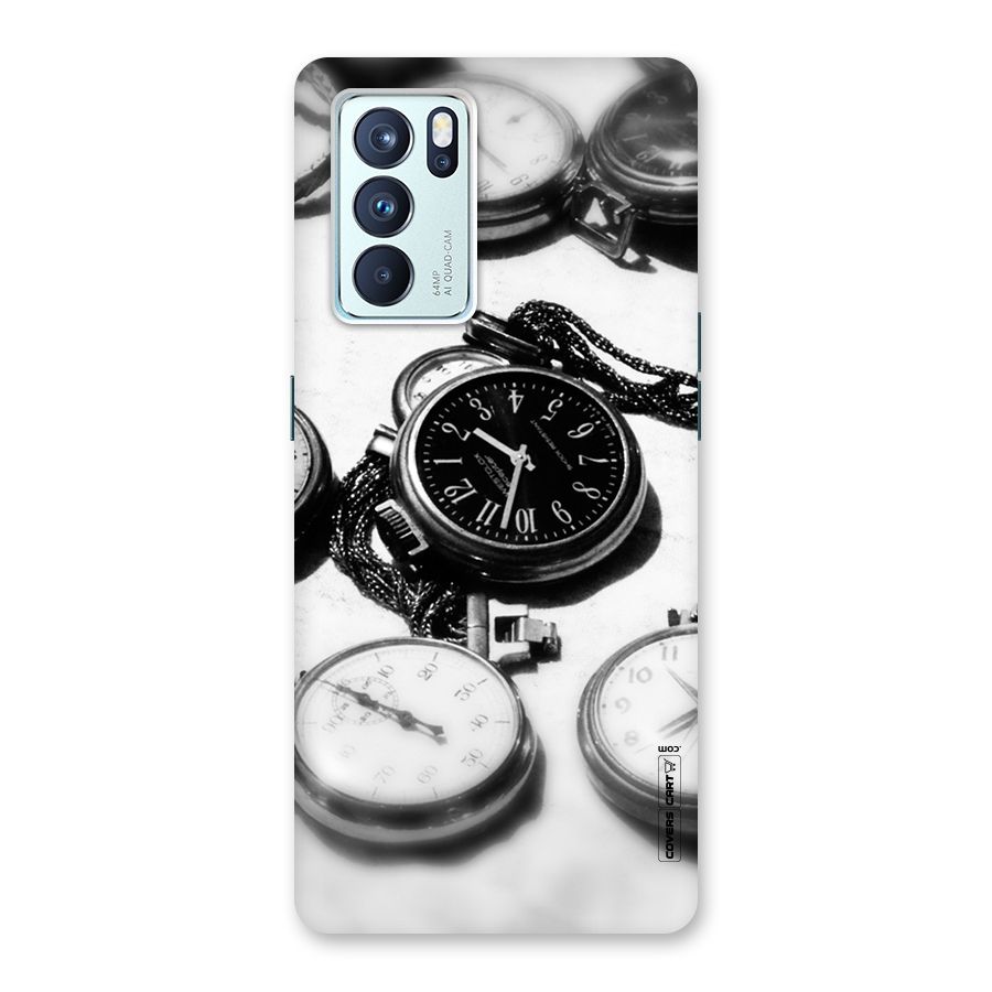 Clock Collection Back Case for Oppo Reno6 Pro 5G