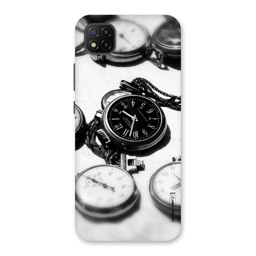 Clock Collection Back Case for Poco C3