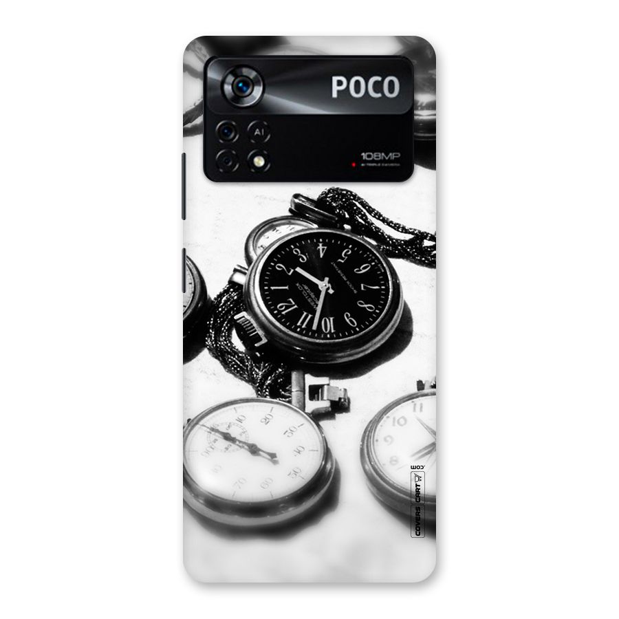 Clock Collection Back Case for Poco X4 Pro 5G