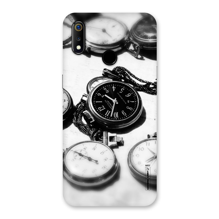 Clock Collection Back Case for Realme 3