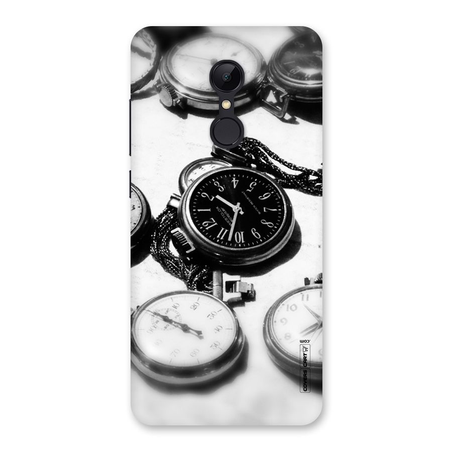 Clock Collection Back Case for Redmi 5