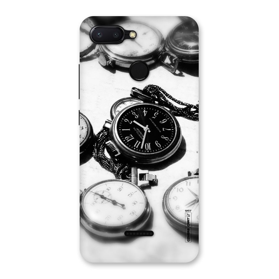 Clock Collection Back Case for Redmi 6