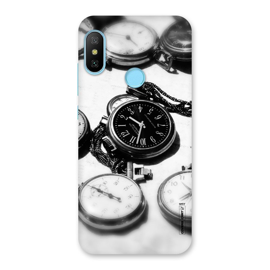 Clock Collection Back Case for Redmi 6 Pro