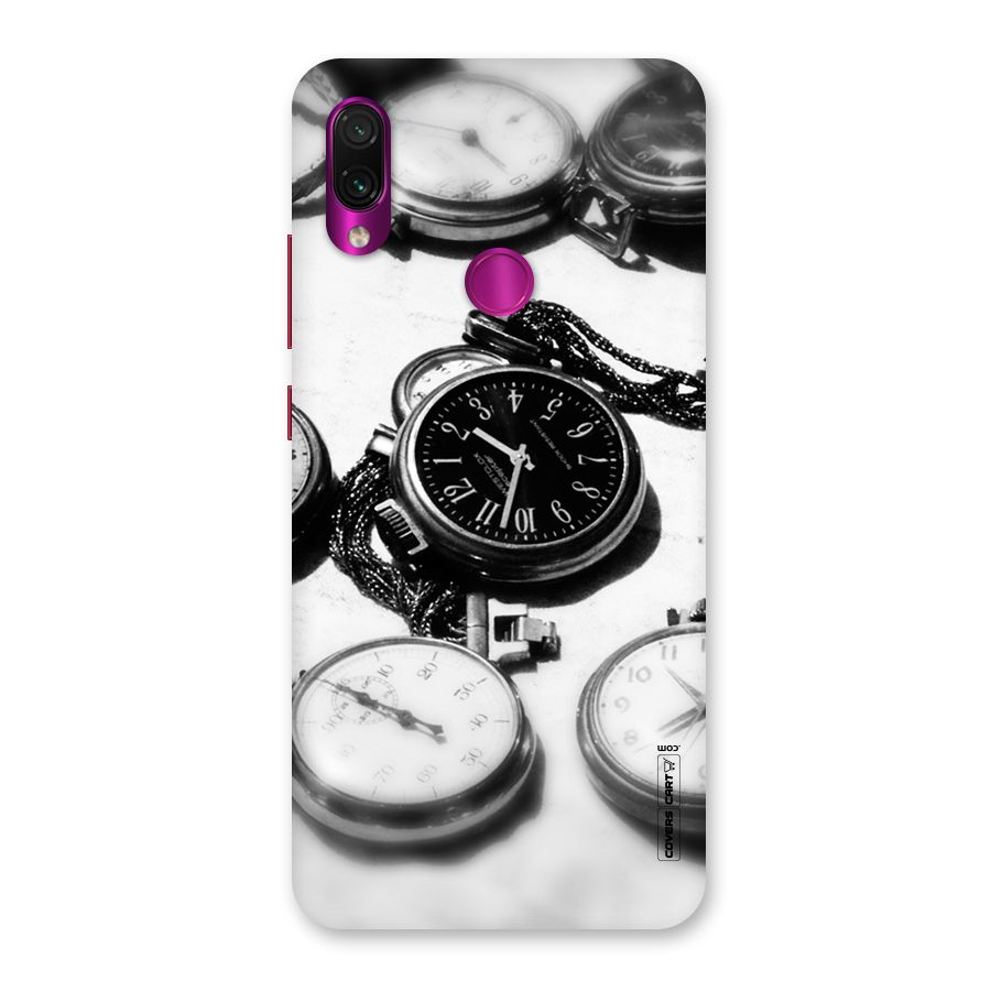 Clock Collection Back Case for Redmi Note 7 Pro