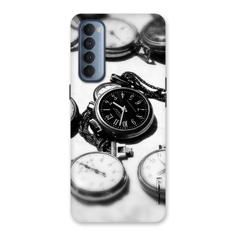 Clock Collection Back Case for Reno4 Pro