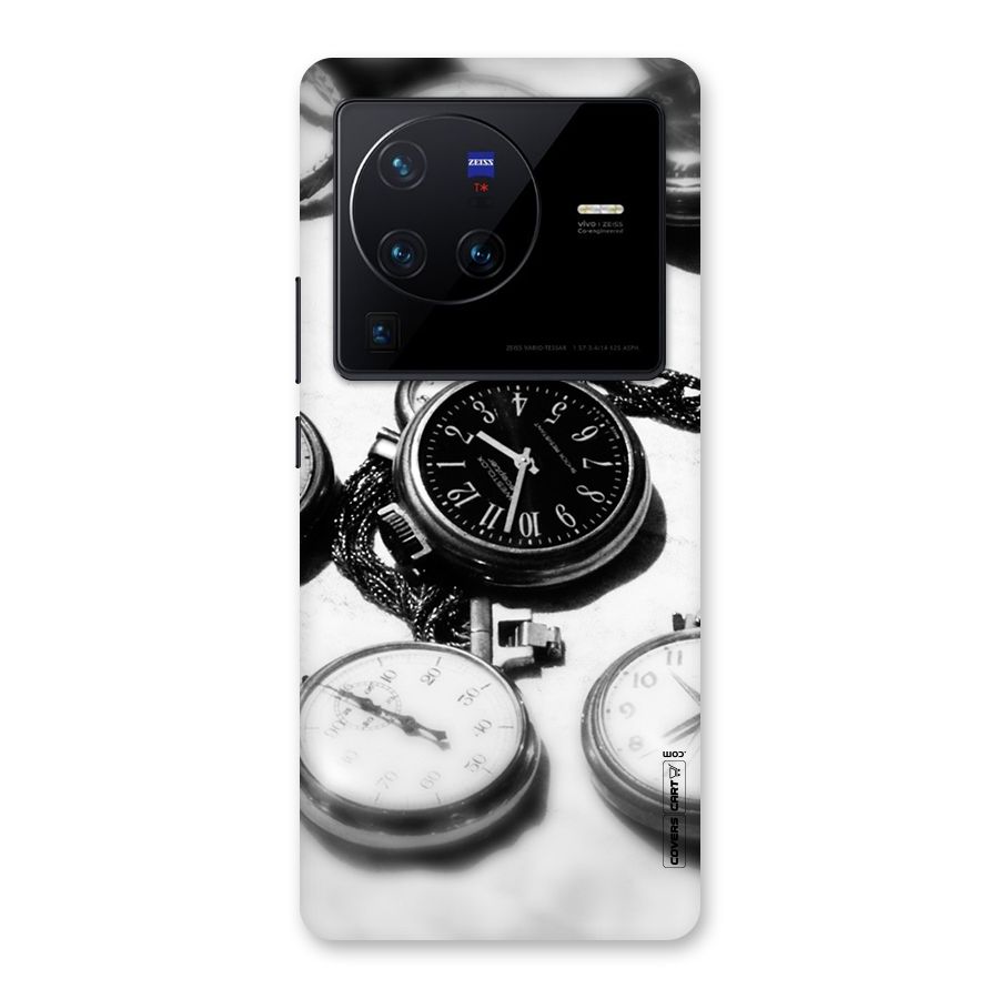 Clock Collection Back Case for Vivo X80 Pro