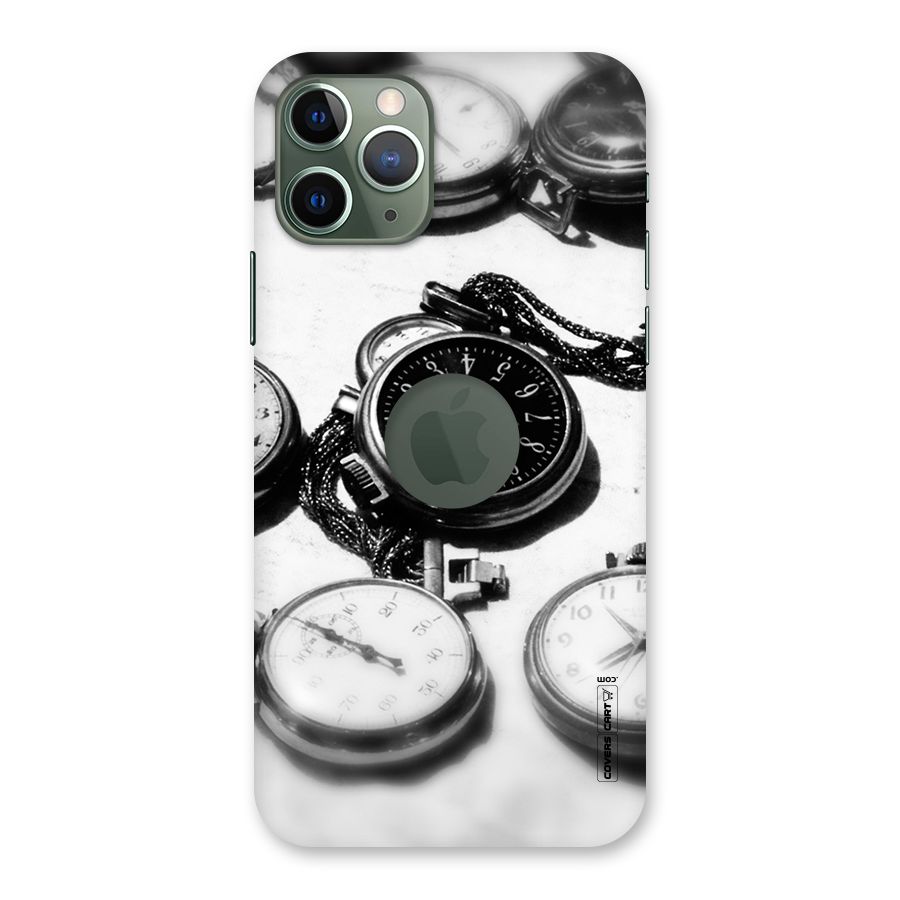 Clock Collection Back Case for iPhone 11 Pro Logo  Cut