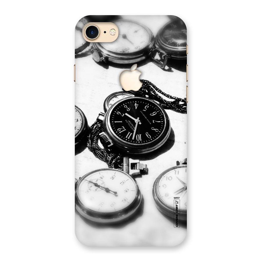 Clock Collection Back Case for iPhone 7 Apple Cut