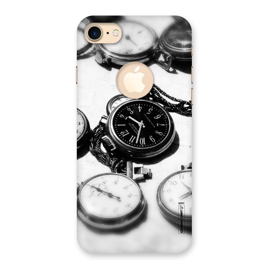 Clock Collection Back Case for iPhone 7 Logo Cut