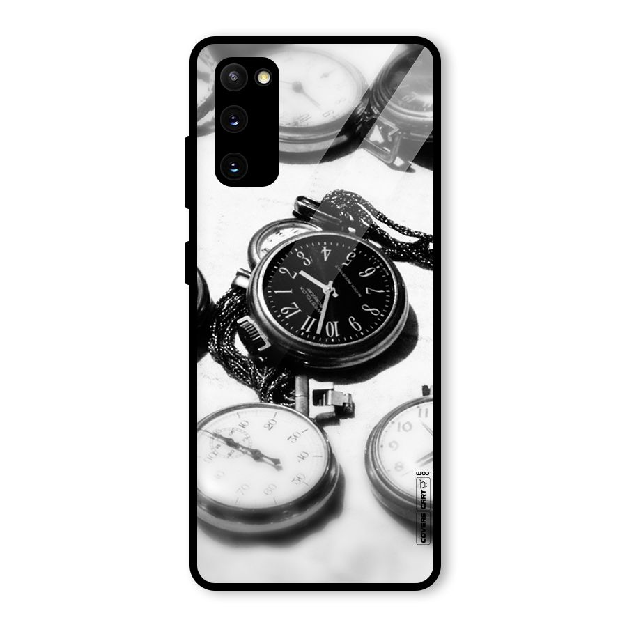 Clock Collection Glass Back Case for Galaxy S20 FE 5G