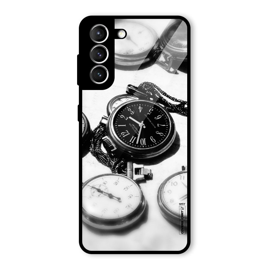 Clock Collection Glass Back Case for Galaxy S21 5G