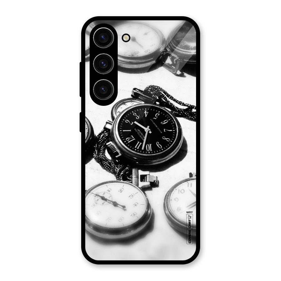 Clock Collection Glass Back Case for Galaxy S23