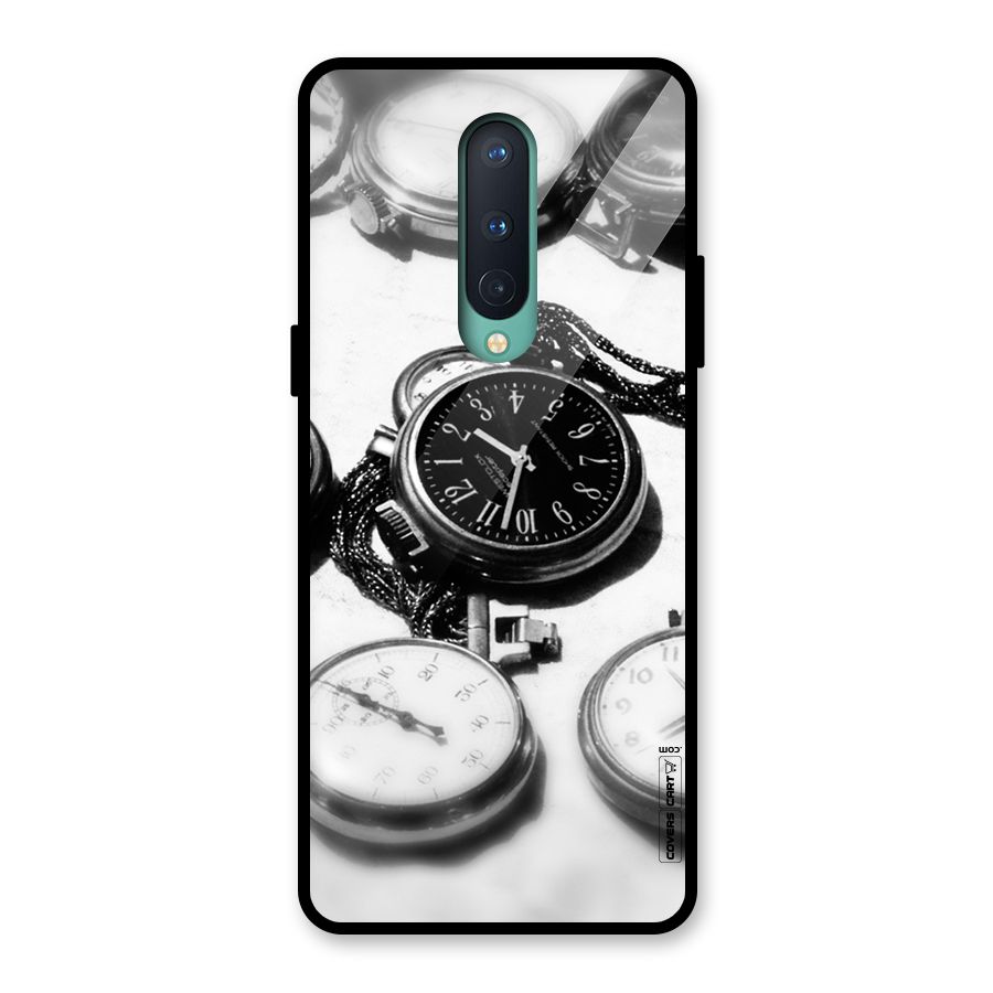 Clock Collection Glass Back Case for OnePlus 8
