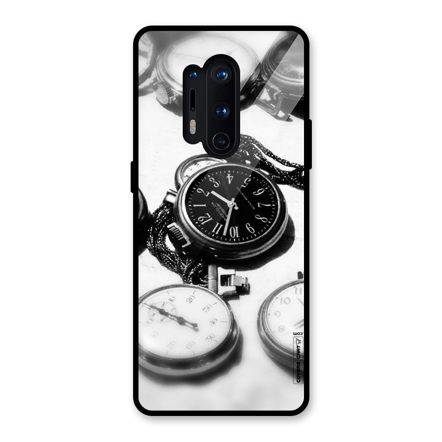 Clock Collection Glass Back Case for OnePlus 8 Pro