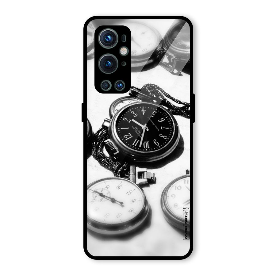 Clock Collection Glass Back Case for OnePlus 9 Pro