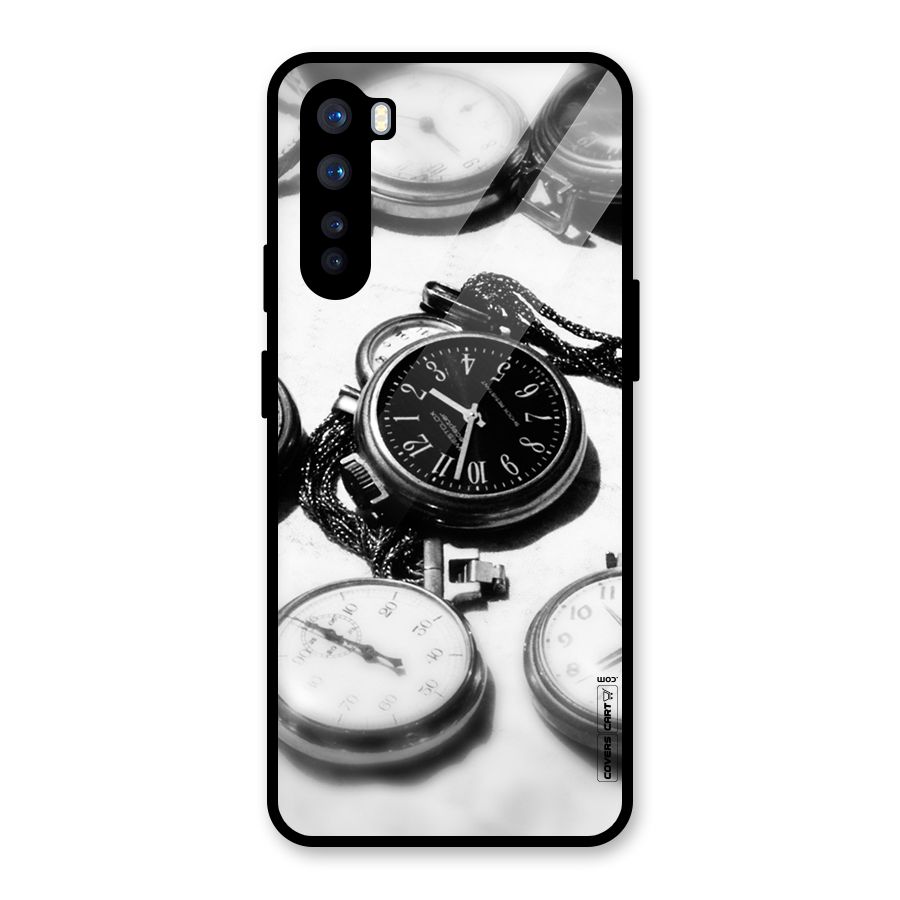 Clock Collection Glass Back Case for OnePlus Nord