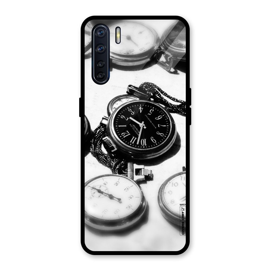 Clock Collection Glass Back Case for Oppo F15