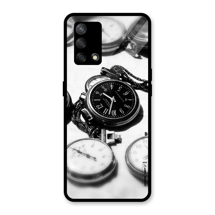 Clock Collection Glass Back Case for Oppo F19