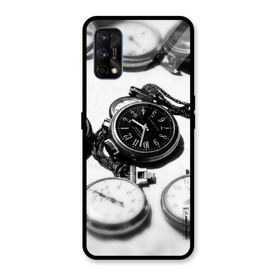 Clock Collection Glass Back Case for Realme 7 Pro
