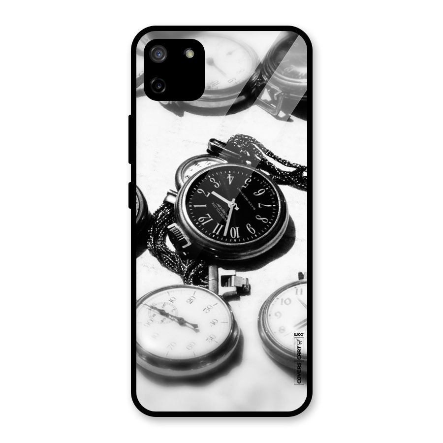 Clock Collection Glass Back Case for Realme C11