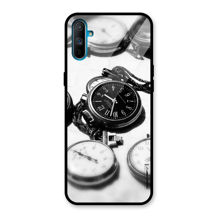 Clock Collection Glass Back Case for Realme C3