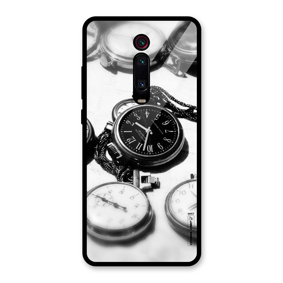 Clock Collection Glass Back Case for Redmi K20 Pro
