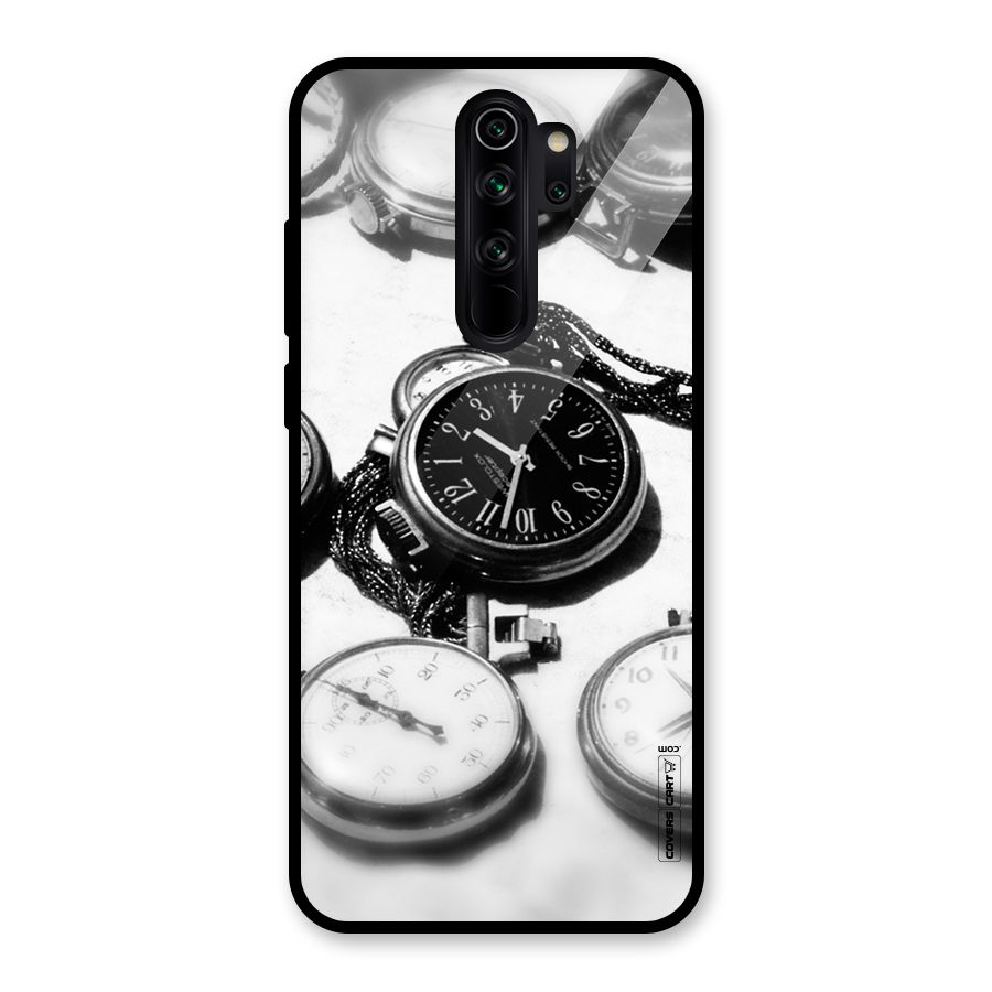Clock Collection Glass Back Case for Redmi Note 8 Pro